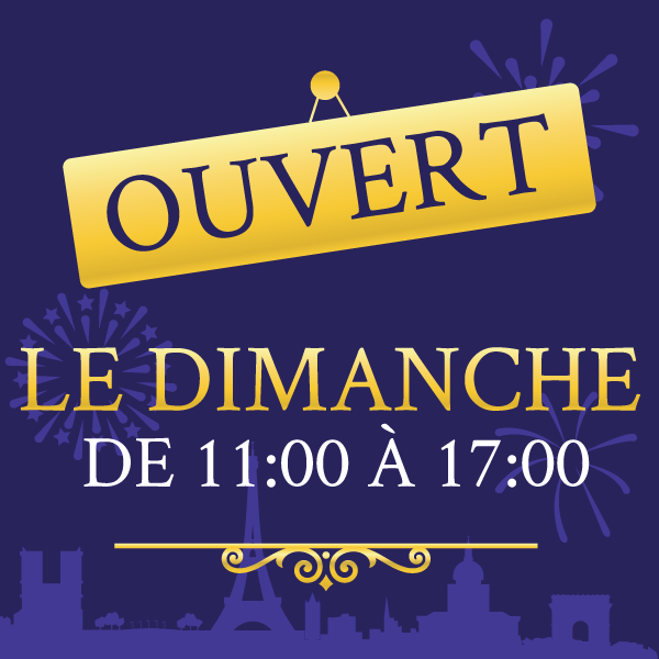 Avec ou sans réservation Yoni Coiffure est ouvert le dimanche à Paris 7