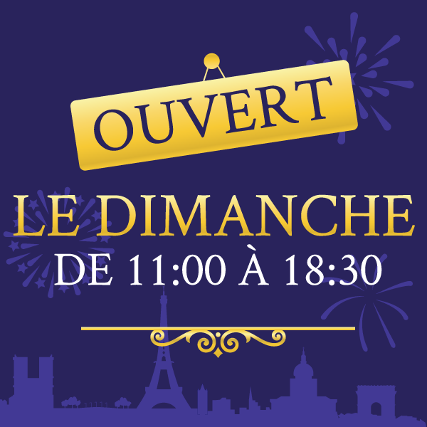 Avec ou sans réservation Yoni Coiffure est ouvert le dimanche à Paris 7